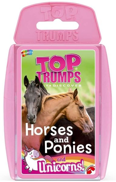 TOP TRUMPS Horses & Ponies with Unicorns too
