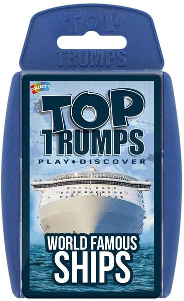 TOP TRUMPS World Famous Ships