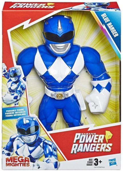 Mega Mighties Power Rangers Blue Ranger