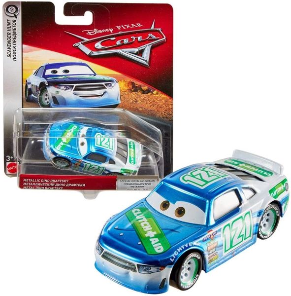 Disney Pixar Cars METALLIC DINO DRAFTSKY