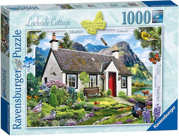 RAVENSBURGER 1000 PCE ....LOCHSIDE COTTAGE