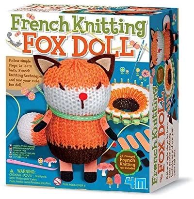 4M FRENCH KNITTING FOX DOLL