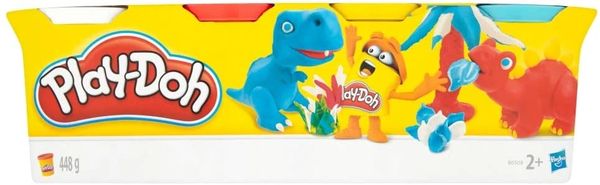 PLAYDOH 4 X TUB PACK