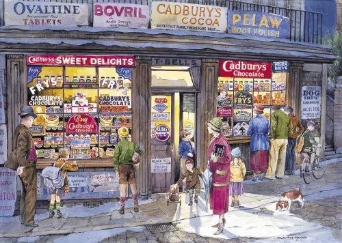 GIBSONS 500Piece PUZZLE .....THE CORNER SHOP