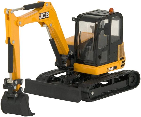 BRITAINS JCB MIDI EXCAVATOR 86C-1