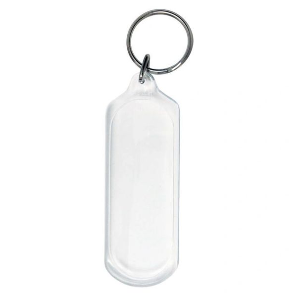 Kevron ID59 Oblong Long Acrylic Key Tags x 10 Measures 80x28mm