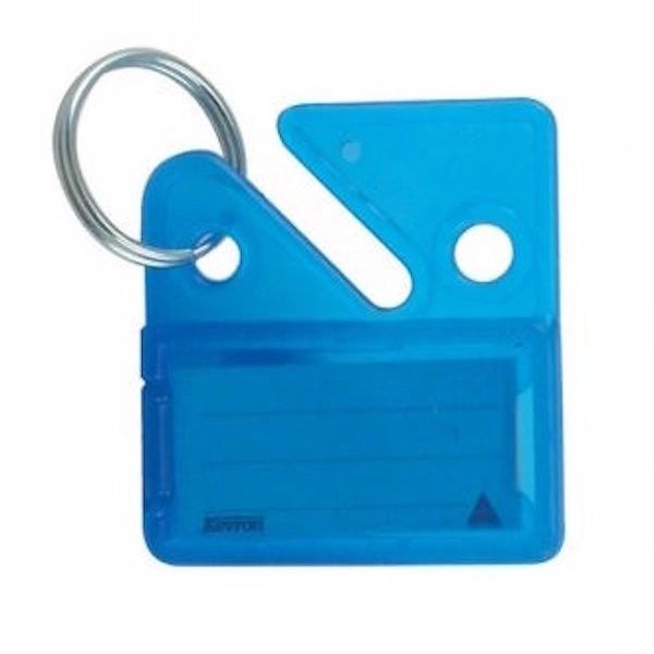 Kevron ID45 Blue Key Tags x 25