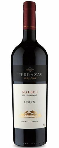 Terrazas De Los Andes Reserva Malbec 750ml