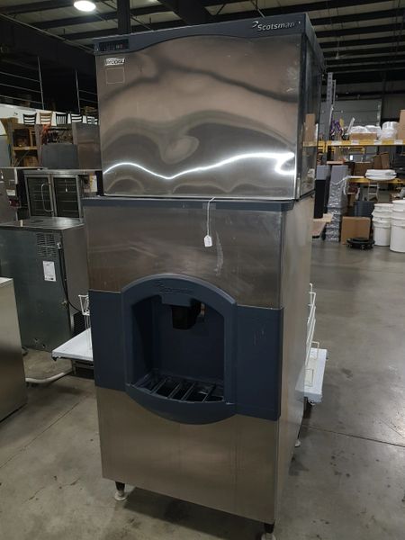Scotsman Ice Maker With Hotel Dispenser Star Food Service