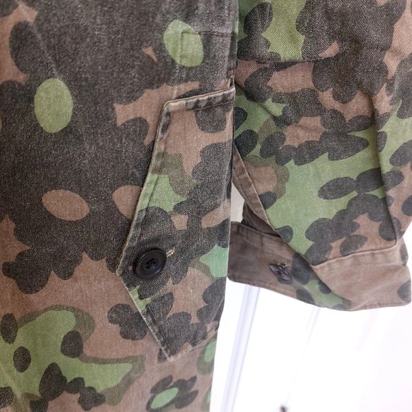 SS camo used by Waffen SS armored units. Reproduction with original ...