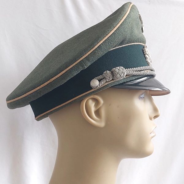 Army (Heer) Infantry Officer's Visor Cap | WW2 German Militaria ...