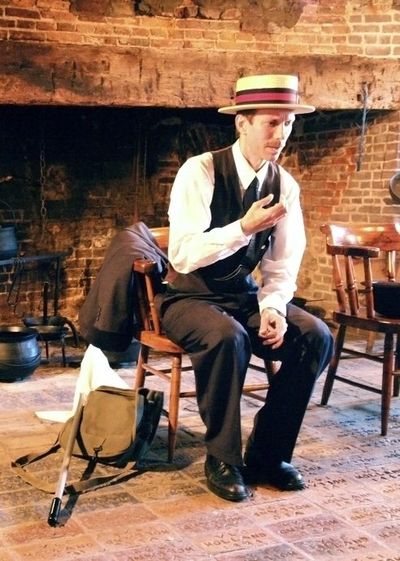 Joseph Smith as William T. Davis (Photo courtesy of Dave Vigdor)
