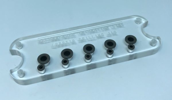 Grainger Bass Bridge Drilling Template Insert - LRBB519