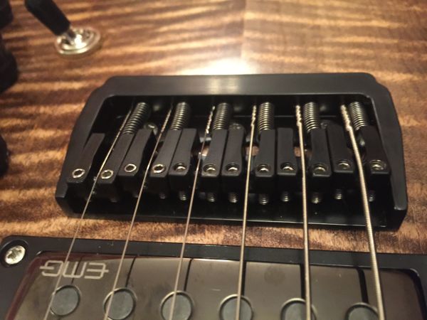 Grainger Hardtail Guitar Bridge - 6 String, 10.8mm String Spacing