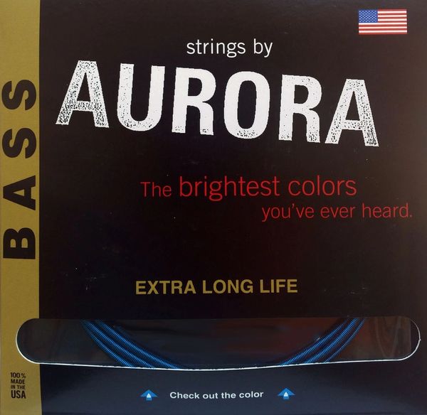 Aurora Strings, 4 String Bass, 40-100 Gauge