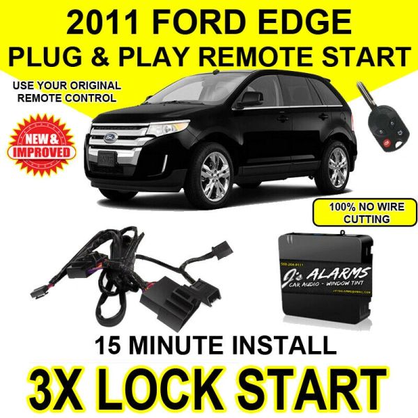 2011 Ford Edge Remote Start Plug and Play Easy Install Truck F150 3X ...