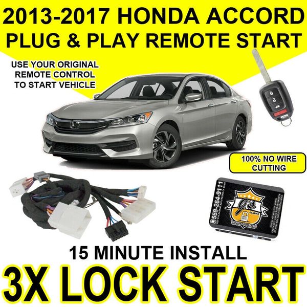 2018 honda accord remote deals start install