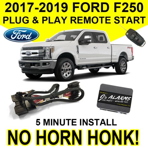 2017-2019 Ford F-250 Remote Start Plug & Play No Horn Honk F250 Super ...
