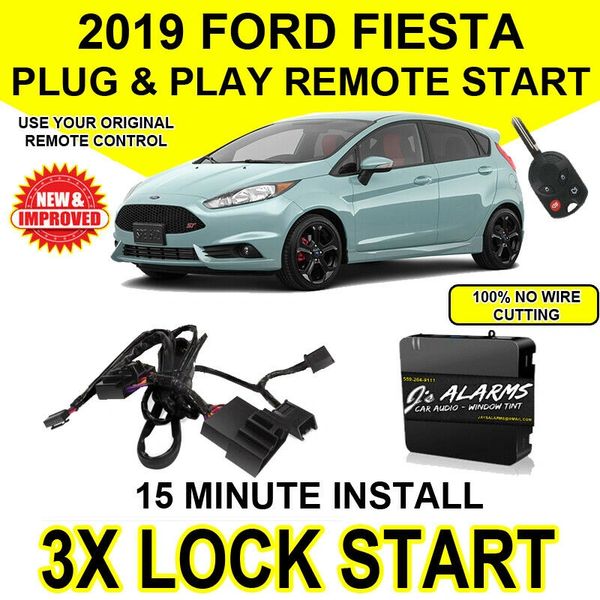 2019 ford deals fiesta remote start