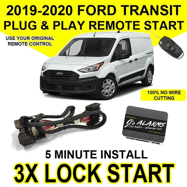 2016 Ford Transit Connect Remote Start Plug and Play Easy Install