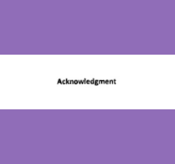 Acknowledgment - Journal Stamp