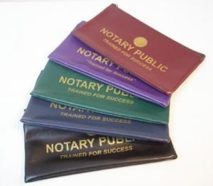 Zippered Notary Pouch