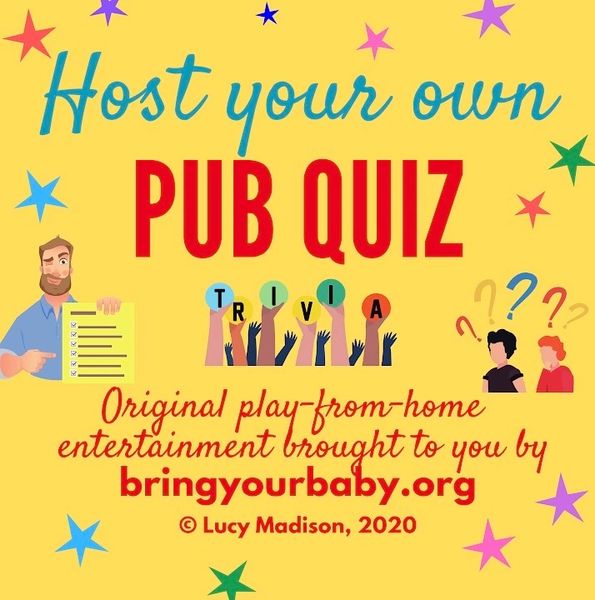 Host Your Own Pub Quiz General Knowledge No 2 6 Rounds Picture Round Celebrities As Babies General Knowledge Round Music Round Themed Round Champions Connection Round Geography Round