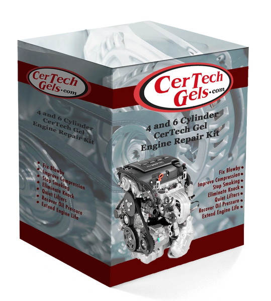4 and 6 Cylinder CerTech Gel Engine Repair Kit