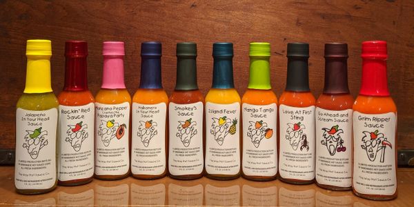 10  Different Way Hot Sauces