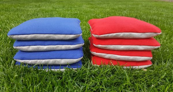 Set Of 8 Stick Slick New York Giants Cornhole Bean Bags FREE