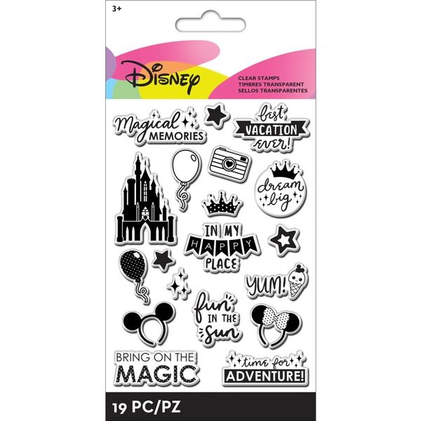 EK Disney Clear Stamps-Words – American Crafts