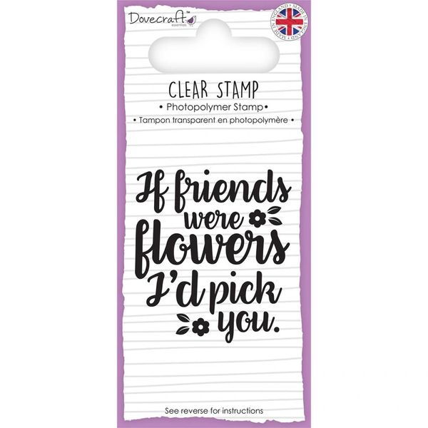 Sentiments Clear Stamps for Card Making, Journaling and Scrapbooking. 