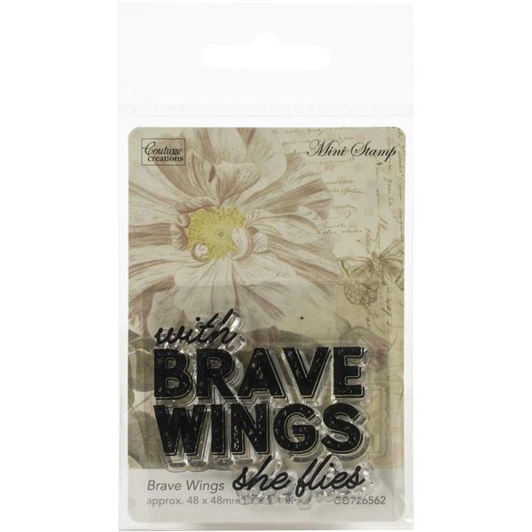 Couture Creations - Spread Your Wings Butterfly Stamp & Outline