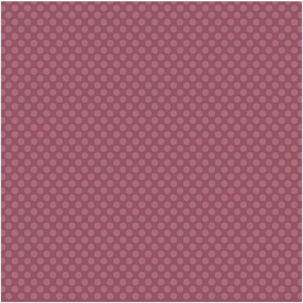 Coredinations Burgundy Large Dot Scrapbook Paper 12x12 Sheet 