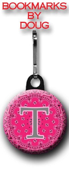 Personalized Initial Zipper Pull/Bag Tag