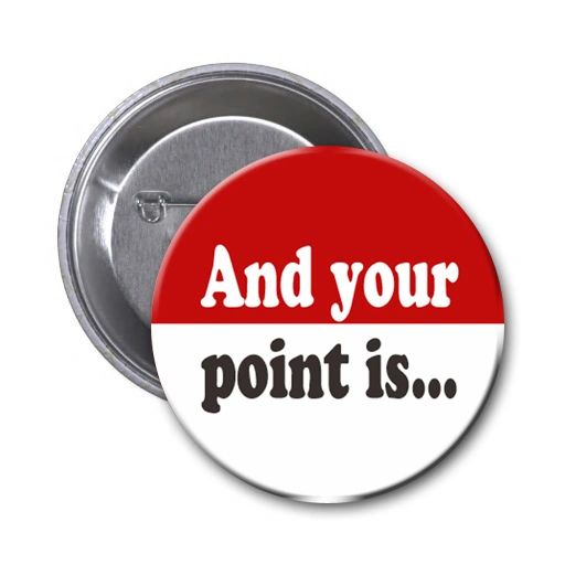 Silly quote on choice of pin or magnet CH181