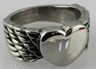 Ring - Winged heart