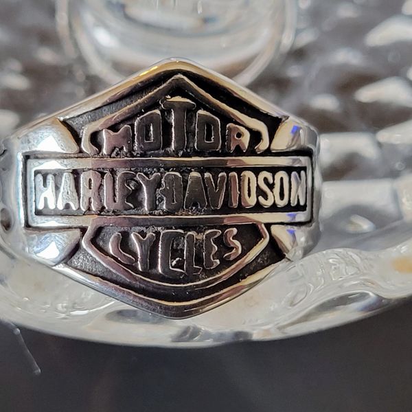 Ring - Harley Davidson in shield
