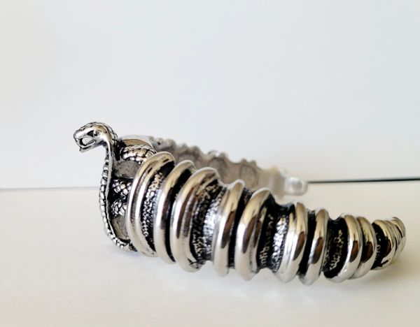 Bracelet - Stainless Steel cobra snake