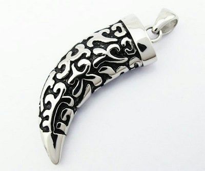 Stainless Steel Pendant - claw