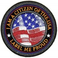 Patch - I am a citizen of the United States circle