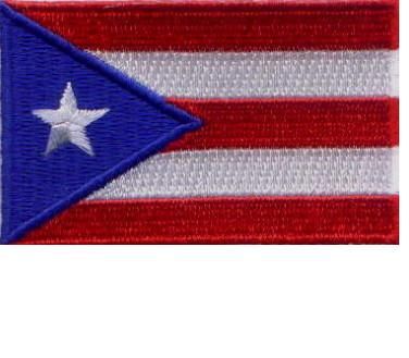 Patch - Puerto Rico flag