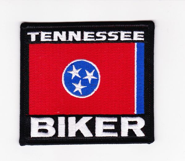 Patch - Tennessee biker flag