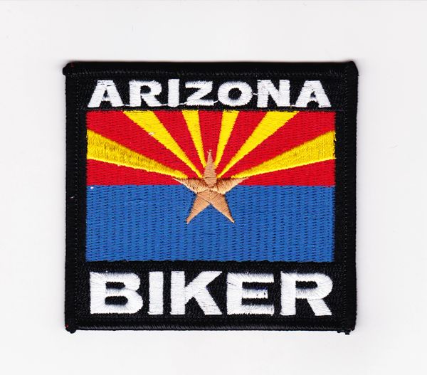 Patch - Arizona biker flag