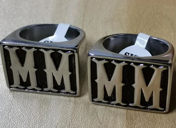 Ring - MM initials