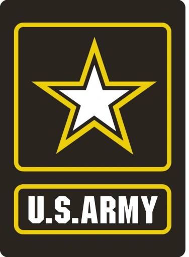 Helmet sticker - US Army large