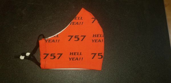 Face Mask -Covid - 19 - 757 Hell Yea