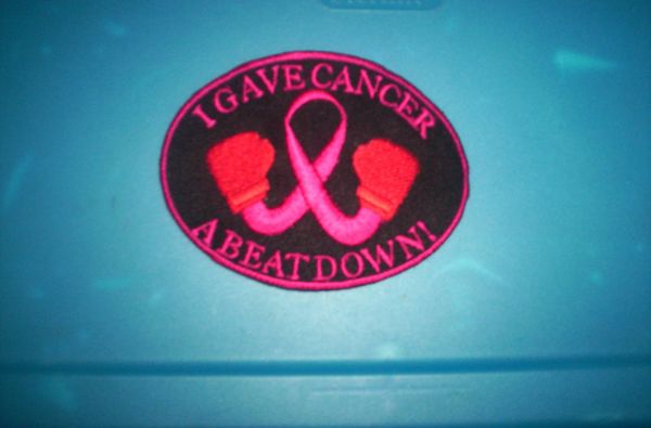 Patch - Breast Cancer boxing dark Pink