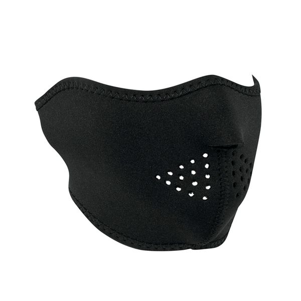 Neoprene half face mask - All black Oversize