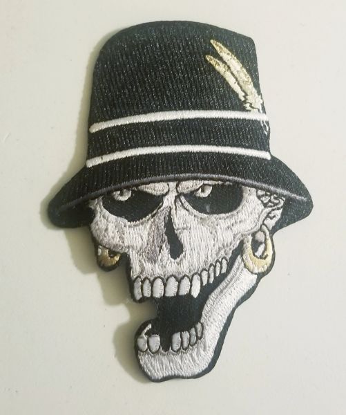 Patch - Skull with Hat